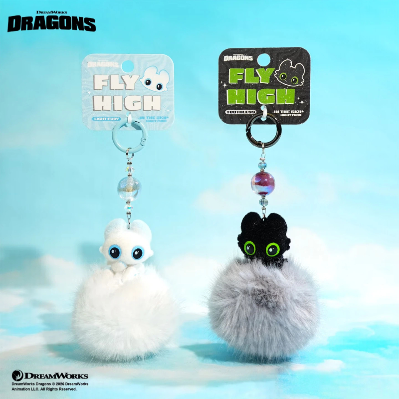 Carabiner Keychain - Authentic Dragon Taming Master Toothless Car
