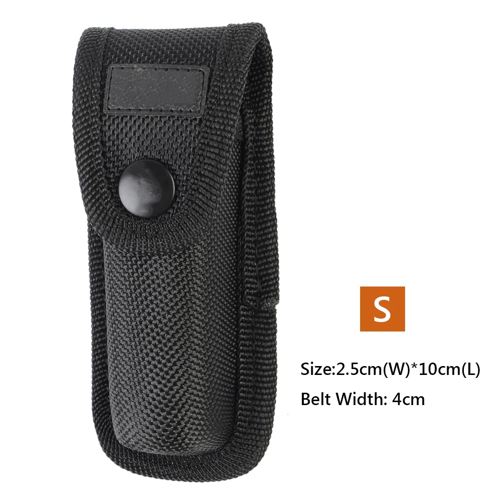 Tactical Molle Flashlight Pouc - Edc Carry Case ulasan dan harga