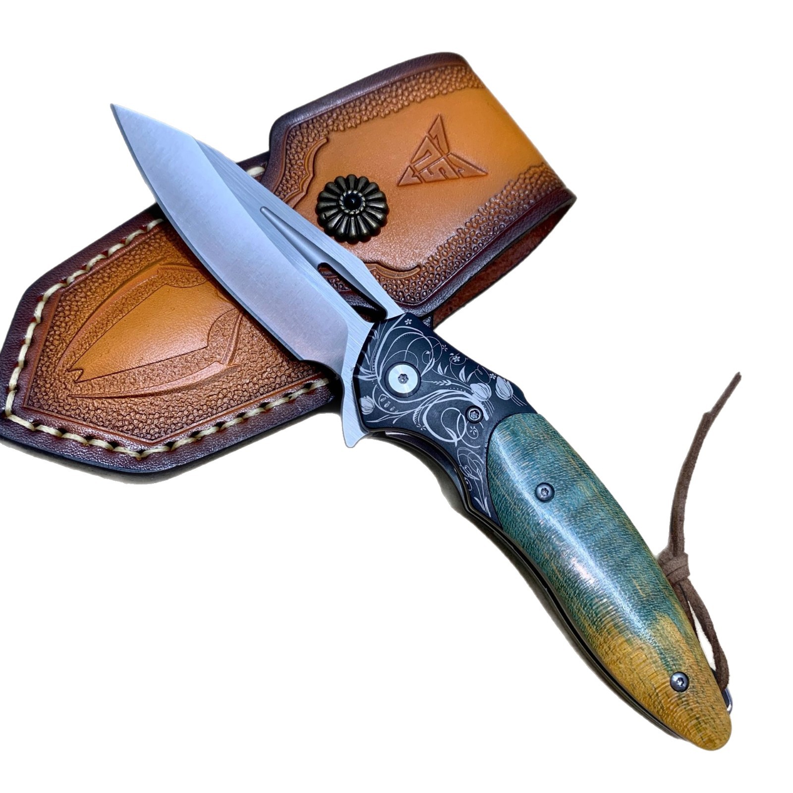 RHON 3.4inch EDC Knife High Ca - Edc Day Carry ulasan dan harga