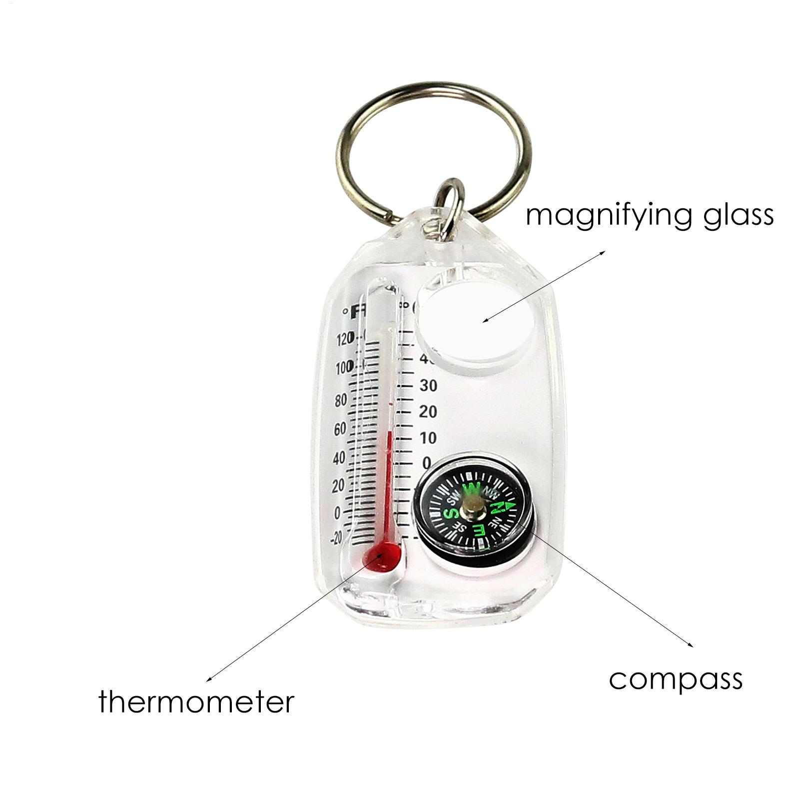 Multifunction Mini Keychain Ca - Compass Keychain Mini ulasan dan harga