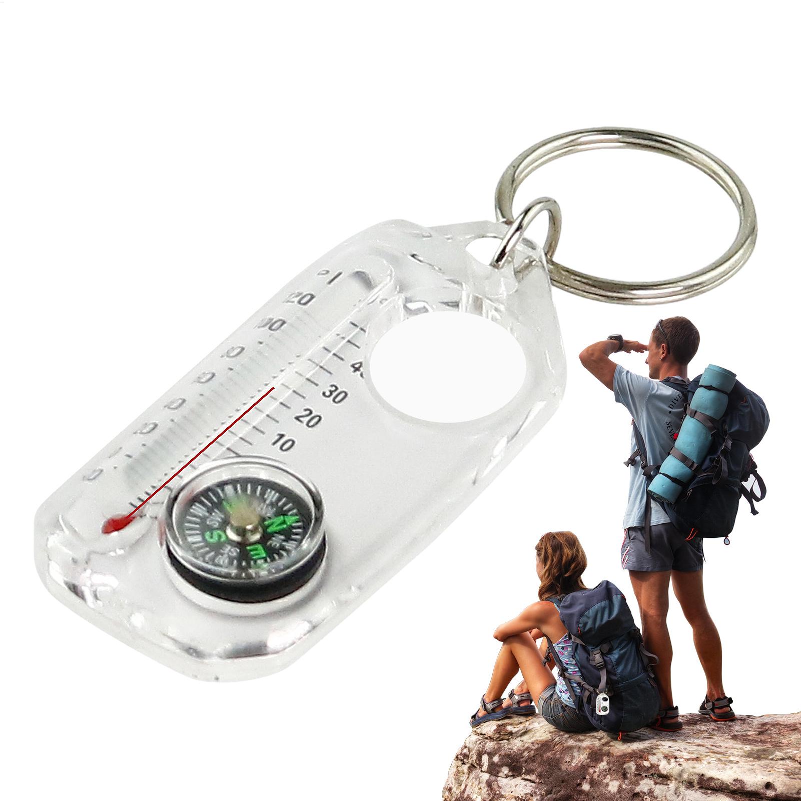 Multifunction Mini Keychain Ca - Compass Keychain Mini ulasan dan harga