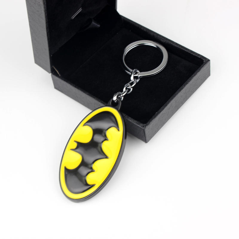 Creative Black And Yellow Oval - Carabiner Keychain ulasan dan harga