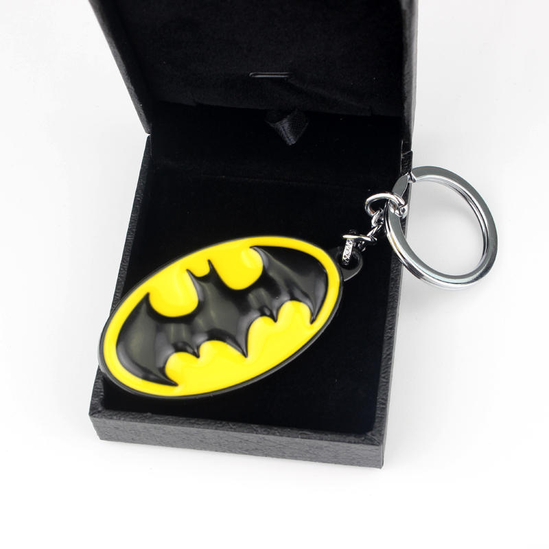Creative Black And Yellow Oval - Carabiner Keychain ulasan dan harga