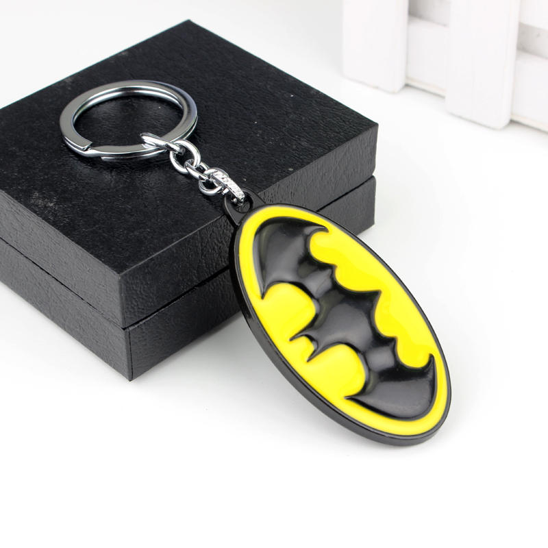 Creative Black And Yellow Oval - Carabiner Keychain ulasan dan harga