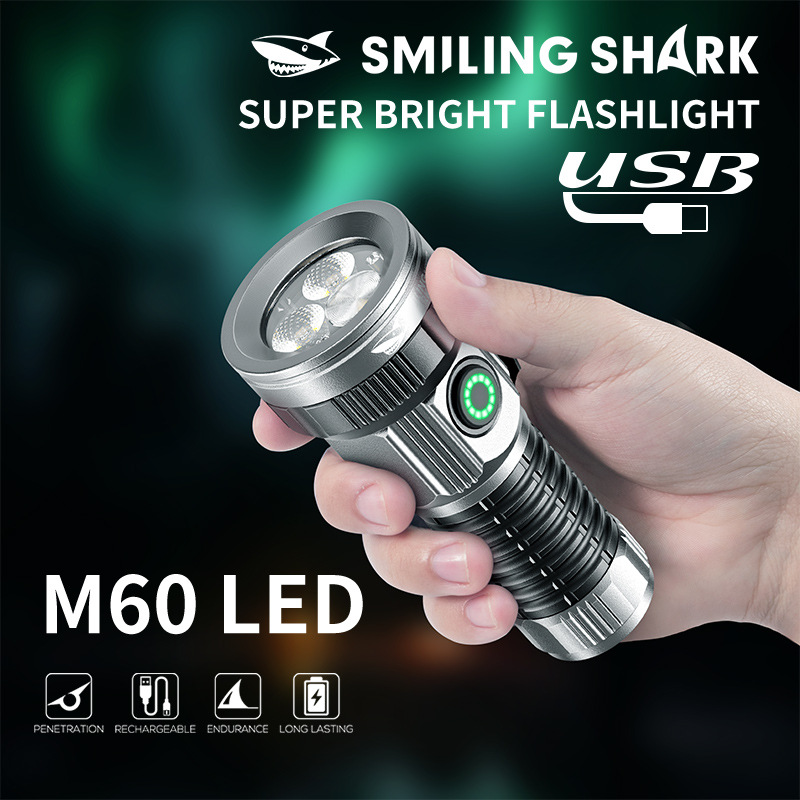Small LED Flashlight USB C Rec - Edc Day Carry ulasan dan harga