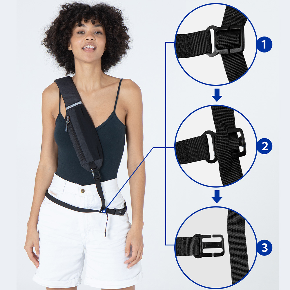 WATERFLY Crossbody Sling Bag C - Edc Carry Bag ulasan dan harga