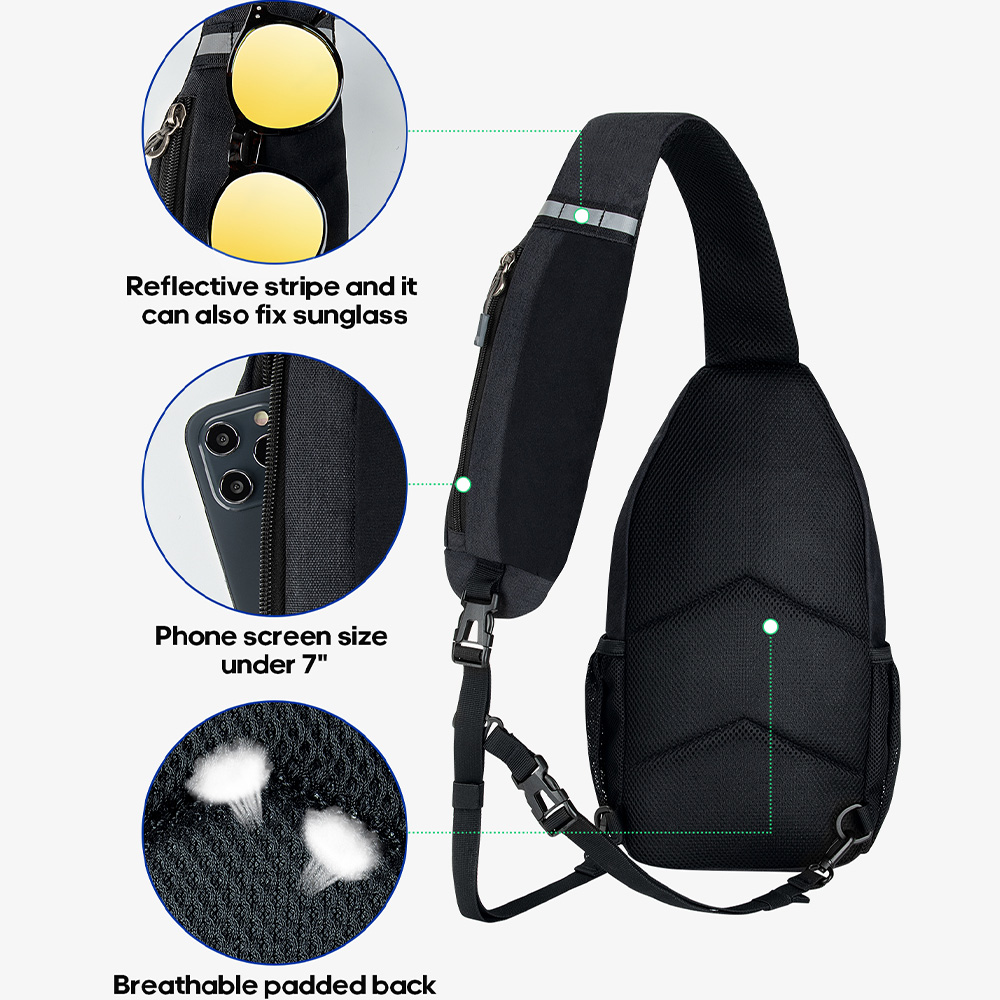 WATERFLY Crossbody Sling Bag C - Edc Carry Bag ulasan dan harga