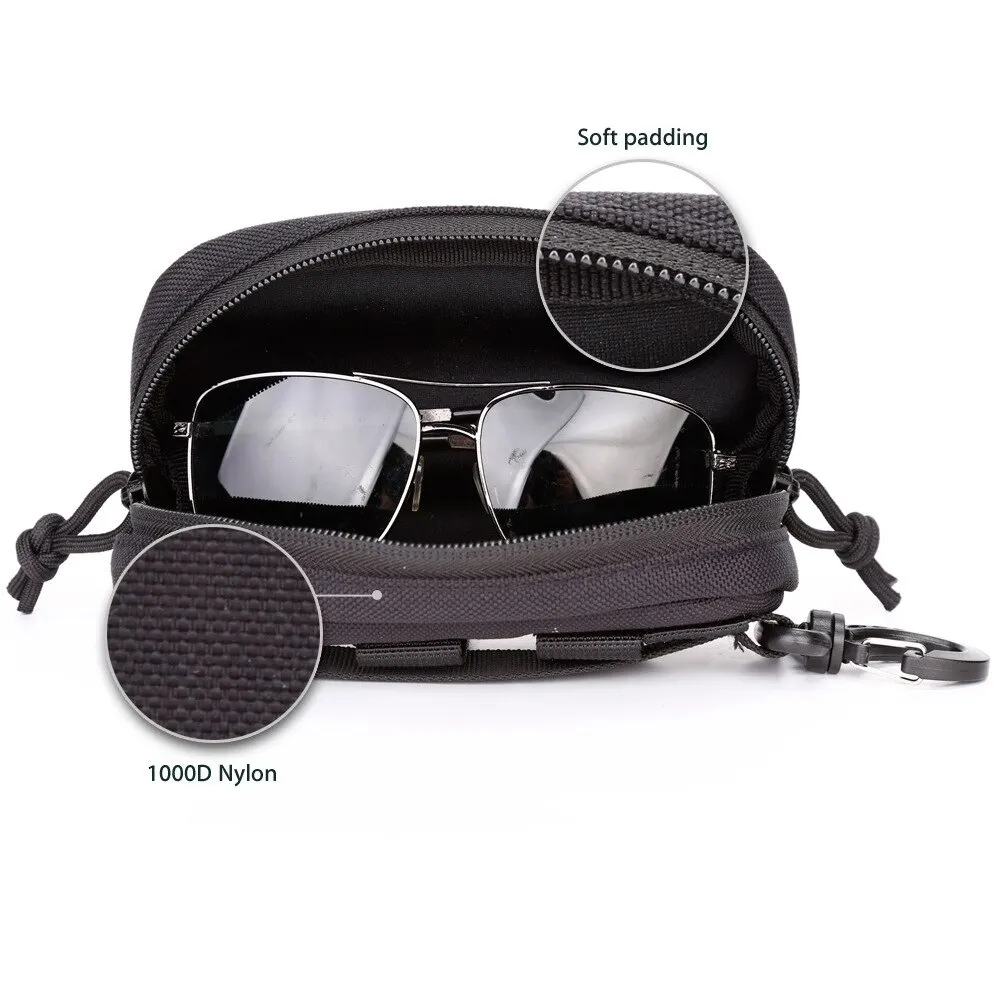 Outdoor Hunting Sunglasses Cas - Edc Carry Case ulasan dan harga