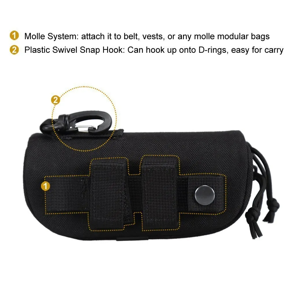Outdoor Hunting Sunglasses Cas - Edc Carry Case ulasan dan harga