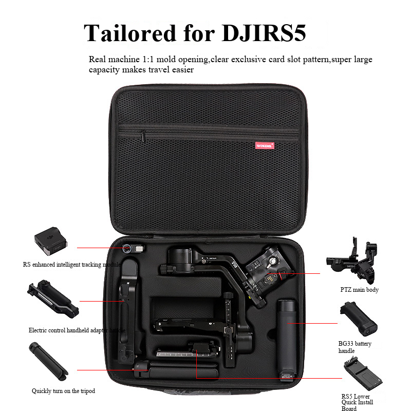 Shoulder Bag For DJI RS 5 Anti - Edc Carry Bag ulasan dan harga