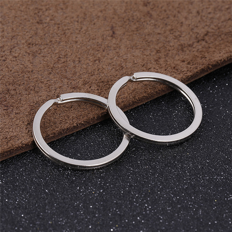 10pcs 28mm Keychain Split Ring - Compass Keychain Mini ulasan dan harga