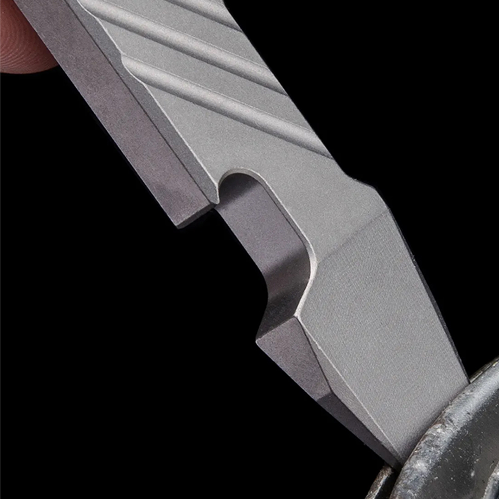 Titanium EDC Pry Bar Tool – 4” - Micro Screwdriver Kit ulasan dan harga