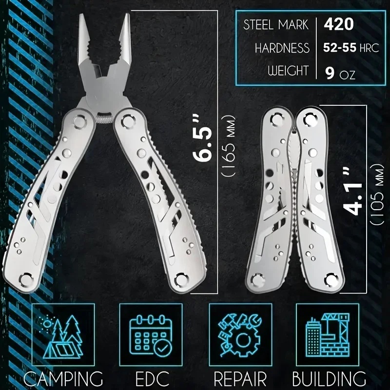 24in1 Multitool All In One Mul - Edc Everyday Carry Knives ulasan dan harga
