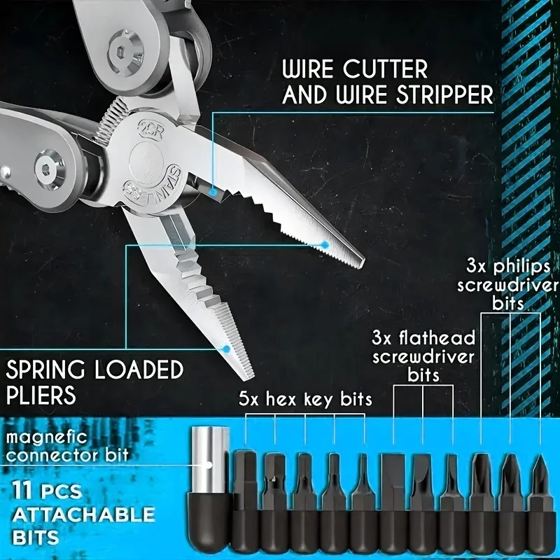 24in1 Multitool All In One Mul - Edc Everyday Carry Knives ulasan dan harga