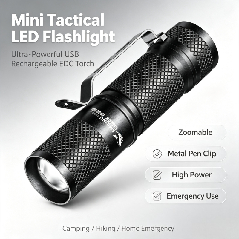 SMILING SHARK Ultra‑Powerful M - Edc Day Carry ulasan dan harga