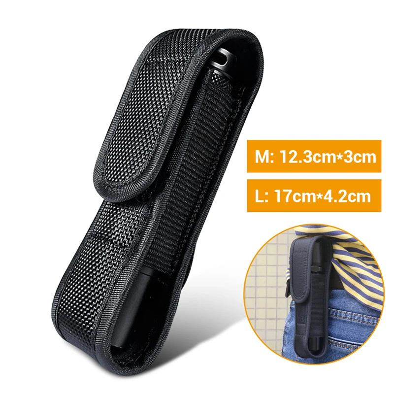 Tactical Molle Flashlight Pouc - Edc Carry Case ulasan dan harga