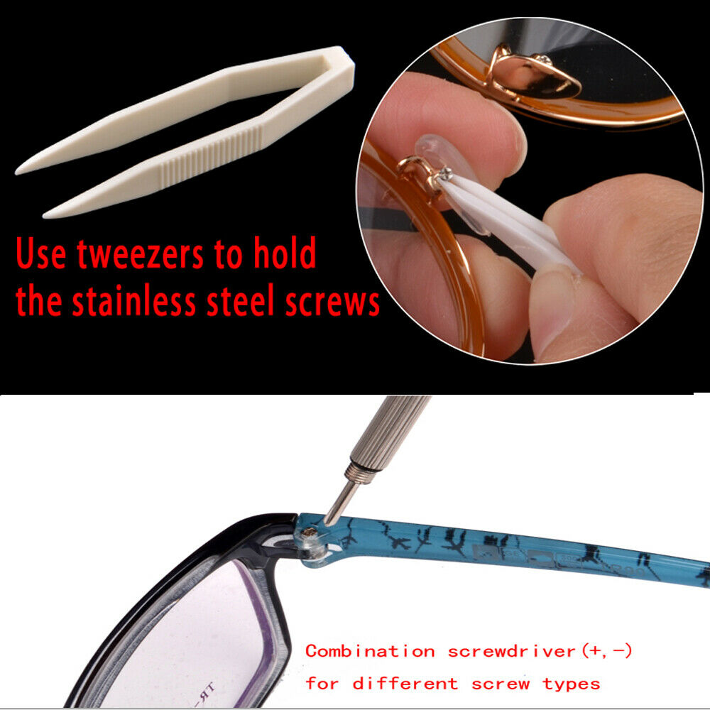 500 Eyeglasses Repair Kit Tool - Micro Screwdriver Kit ulasan dan harga