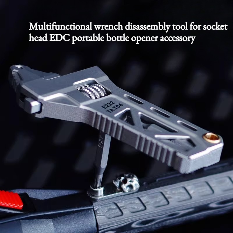 TC4 All-titanium Alloy Wrench  - Edc Carry Pliers ulasan dan harga