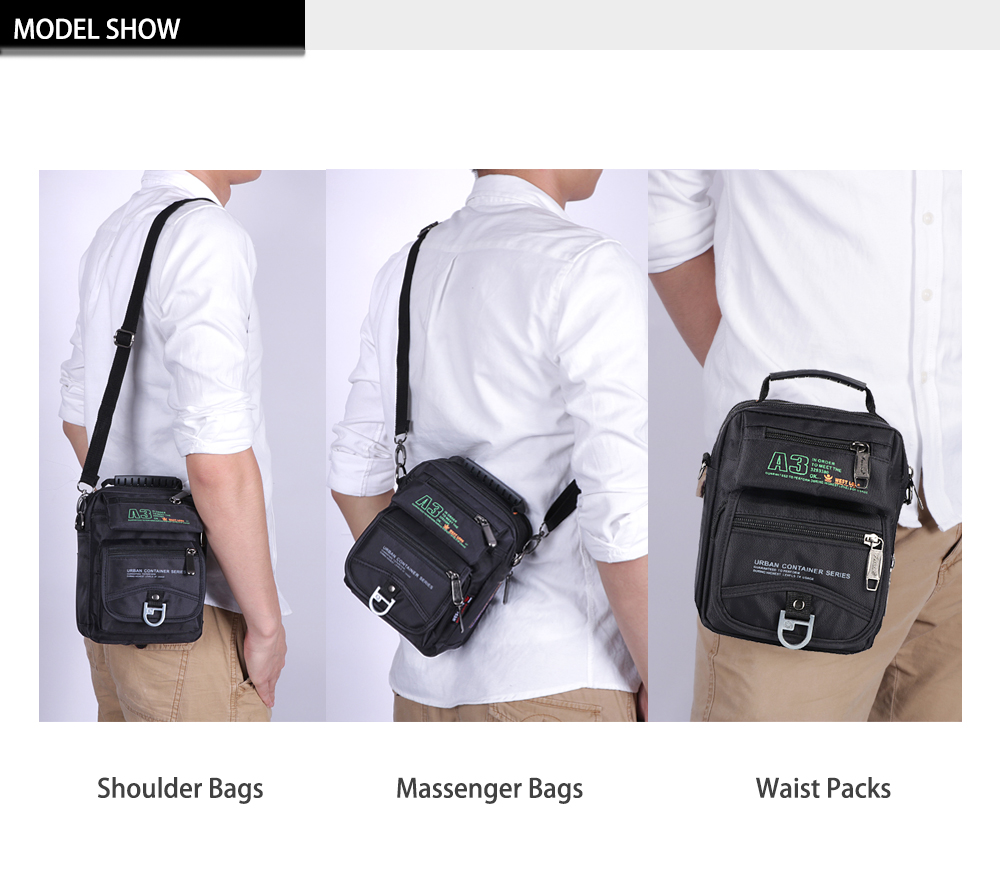 Tactical Men Messenger Nylon B - Edc Carry Bag ulasan dan harga