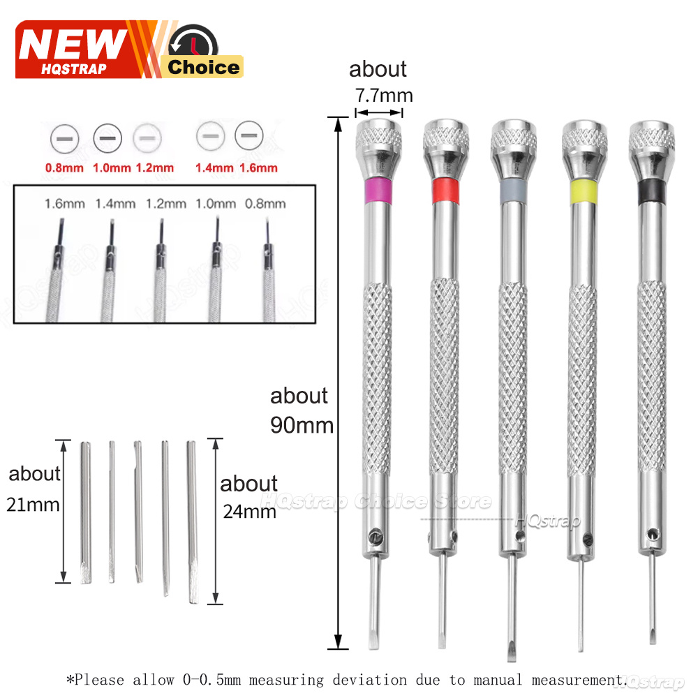 New 5pcs/set 0.8-1.6mm Steel S - Micro Screwdriver Kit ulasan dan harga