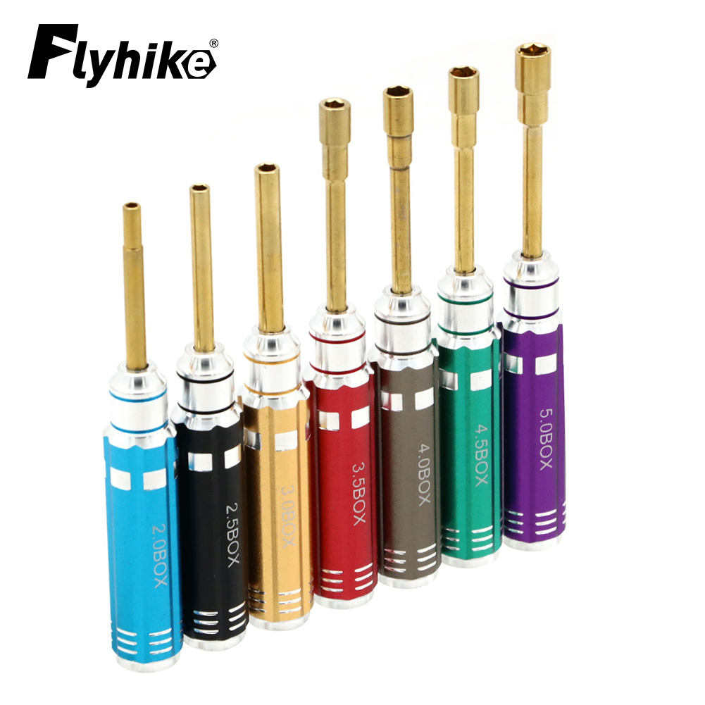 7PCS Short Handle RC Hex Screw - Micro Screwdriver Kit ulasan dan harga