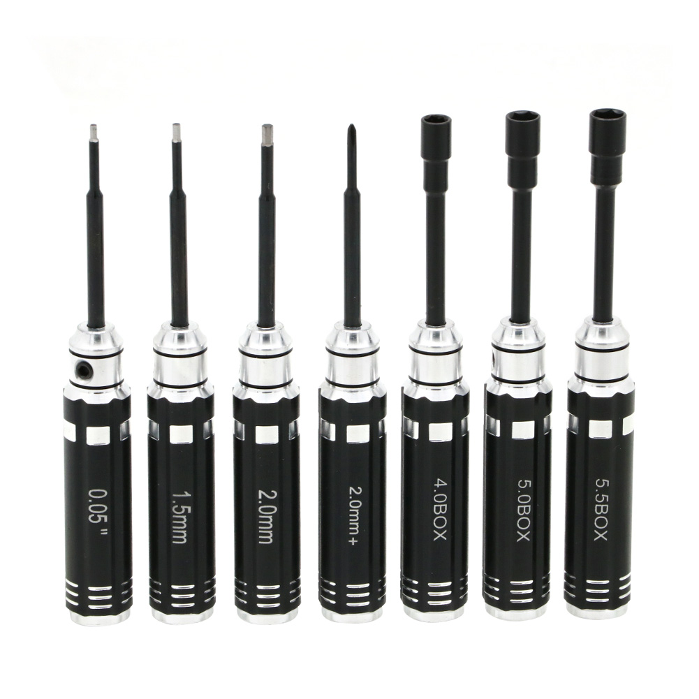 7PCS Short Handle RC Hex Screw - Micro Screwdriver Kit ulasan dan harga