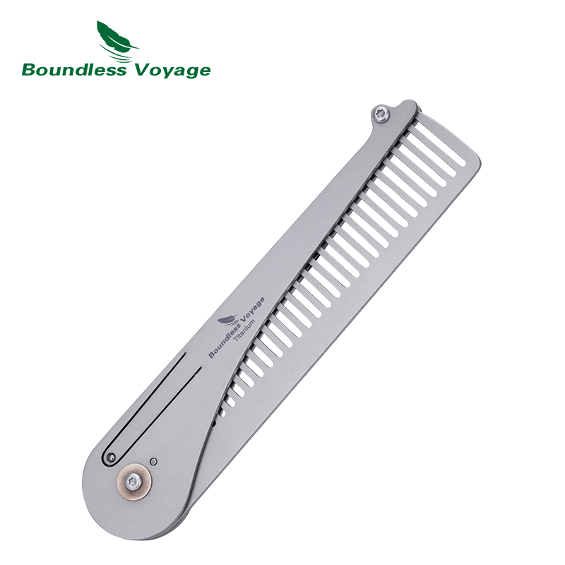 Titanium Foldable Comb Ultra L - Comb Pocket Titanium ulasan dan harga