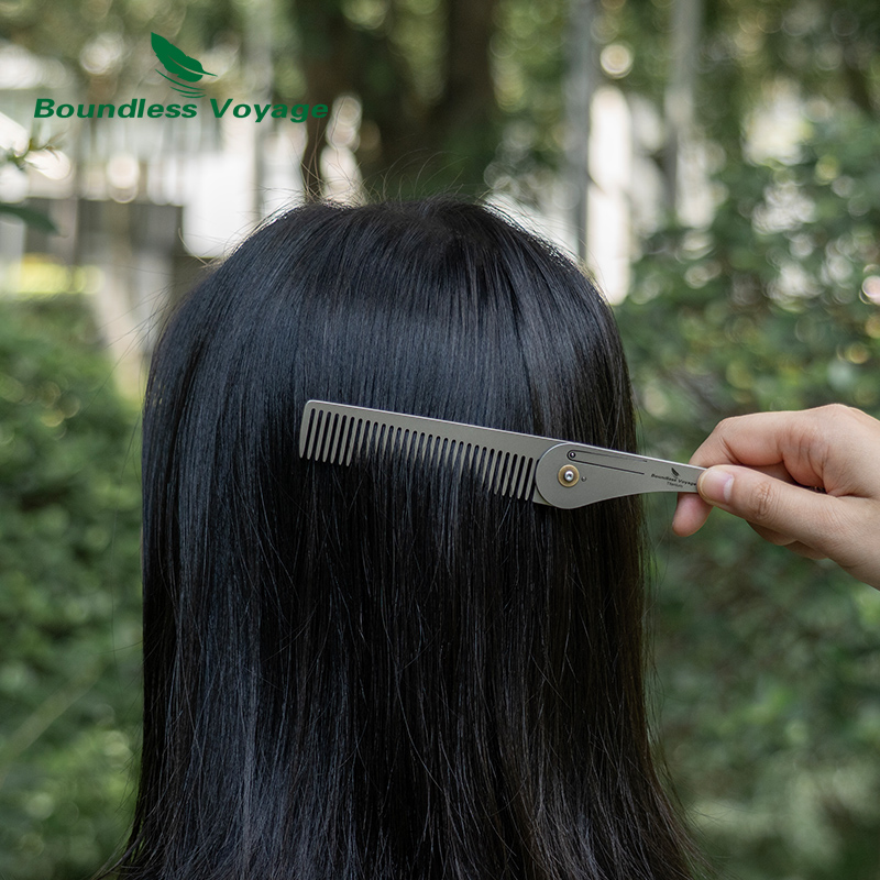 Titanium Foldable Comb Ultra L - Comb Pocket Titanium ulasan dan harga
