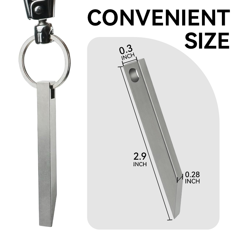EDC Pry Bar, Heavy Duty Keycha - Edc Day Carry ulasan dan harga
