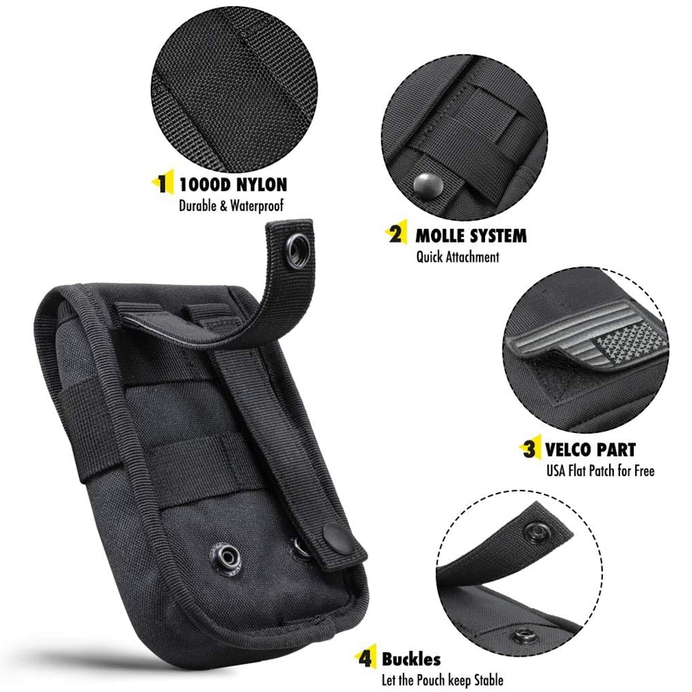 Tactical Phone Pouch Molle,Sma - Edc Carry Pouch ulasan dan harga
