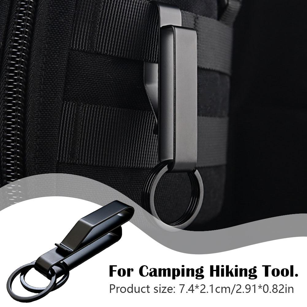 Steel Belt Hook Carabiner Car  - Edc Carry Belt ulasan dan harga
