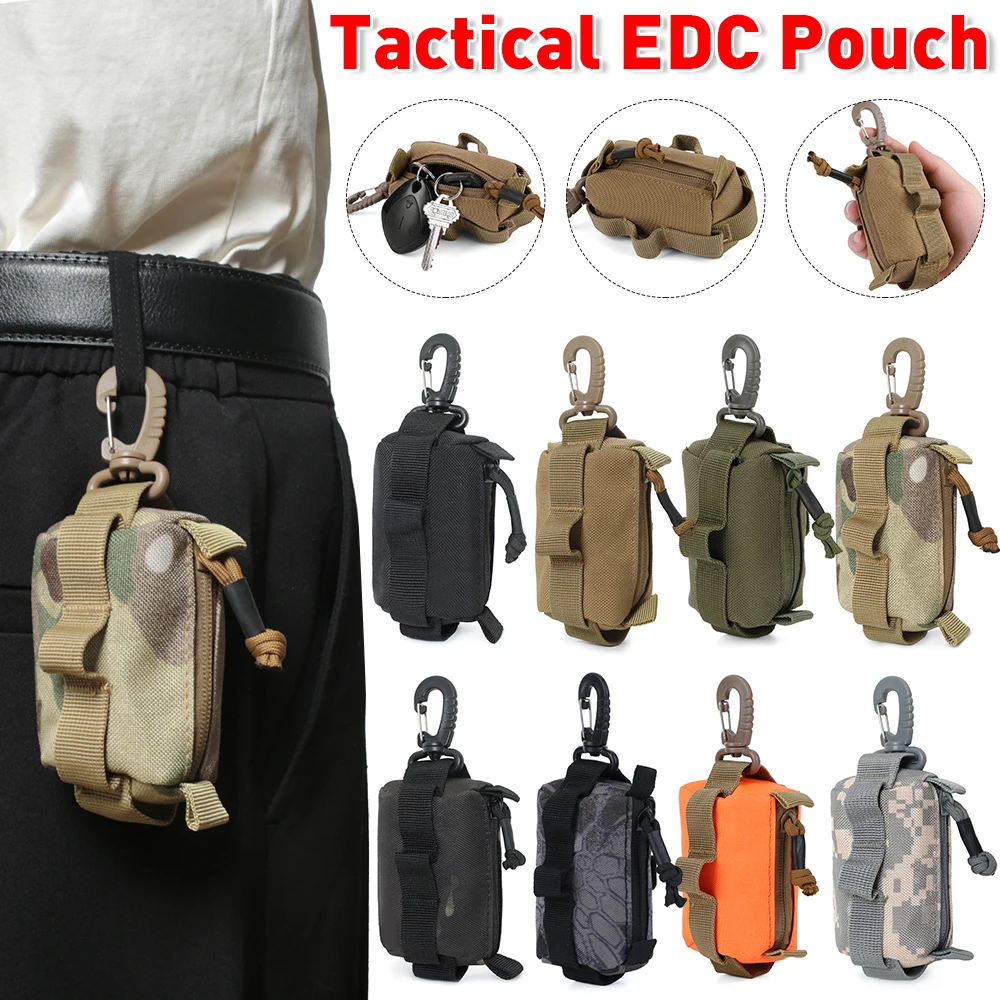Tactical EDC Pouch Zipper Key  - Edc Carry Case ulasan dan harga