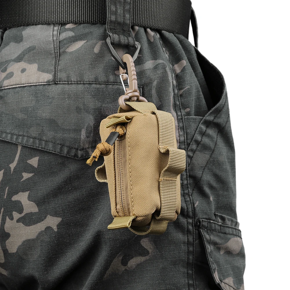 Tactical EDC Pouch Zipper Key  - Edc Carry Case ulasan dan harga