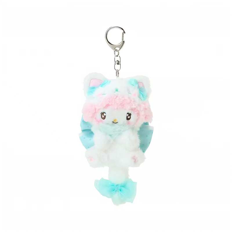 Hello Kitty Cream Cat Bowknot  - Carabiner Keychain ulasan dan harga