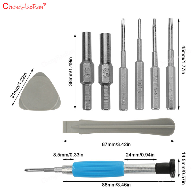 1Set Screwdriver Set 9+n1 Repa - Micro Screwdriver Kit ulasan dan harga