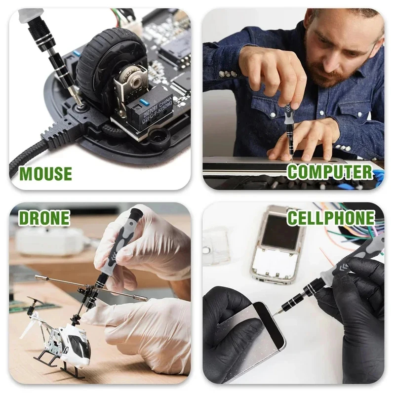 Portable 115in1 Magnetic Screw - Micro Screwdriver Kit ulasan dan harga