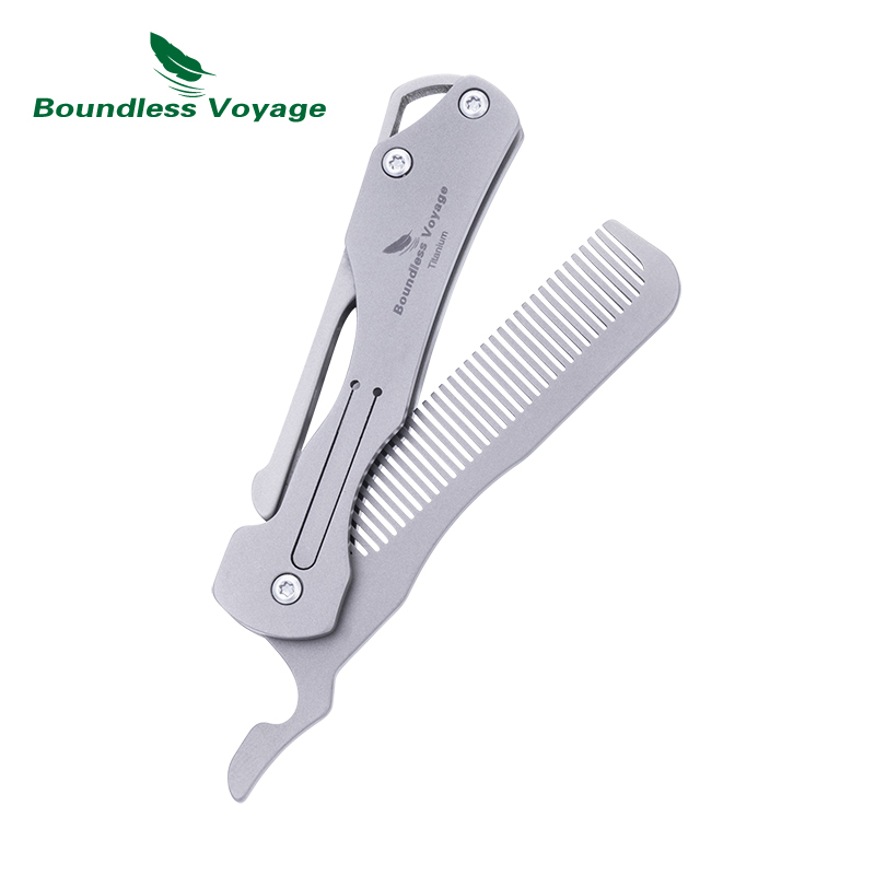 Boundless Voyage Folding Titan - Comb Pocket Titanium ulasan dan harga
