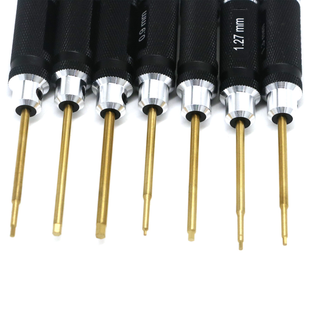 7pcs Titanium Plating Mini Pre - Micro Screwdriver Kit ulasan dan harga