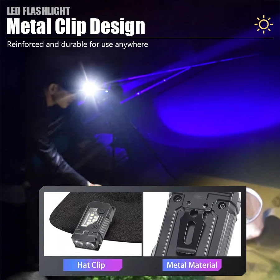 Mini Keychain EDC Flashlight - - Keychain Flashlight ulasan dan harga