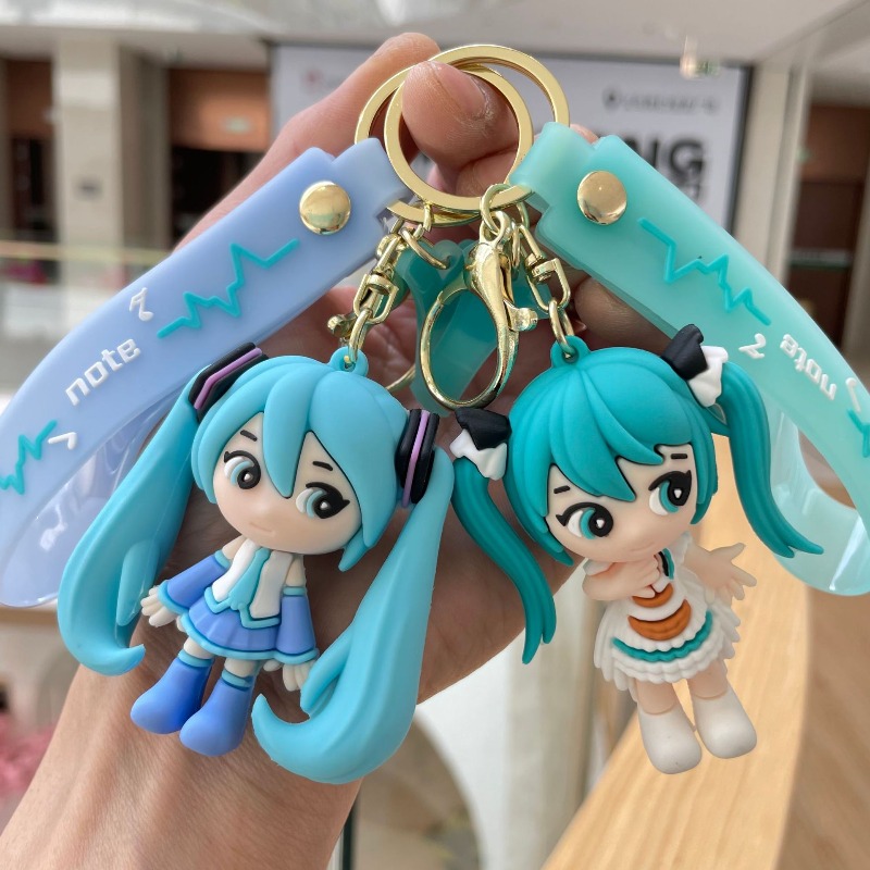 Hatsune Miku Keychain New Crea - Carabiner Keychain ulasan dan harga