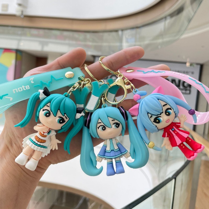 Hatsune Miku Keychain New Crea - Carabiner Keychain ulasan dan harga