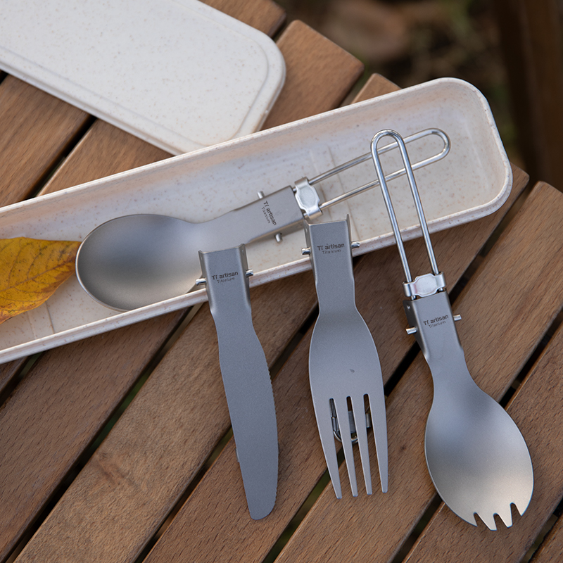 Tiartisan Titanium Folding Spo - Edc Everyday Carry Knives ulasan dan harga