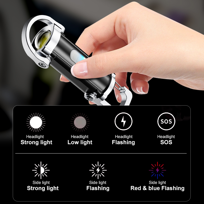 Mini Keychain Flashlight Multi - Keychain Flashlight ulasan dan harga