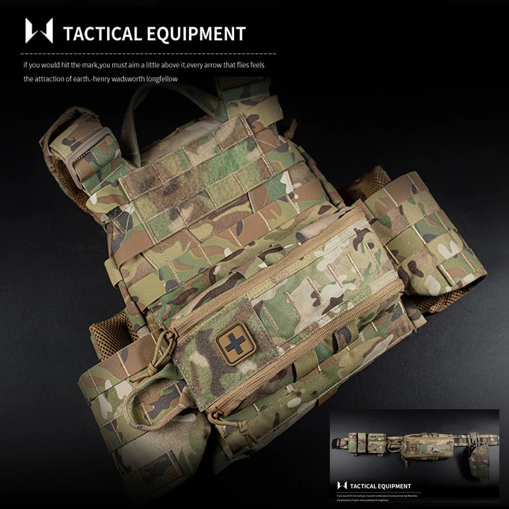 Camping First Aid Kit MOLLE Wa - Edc Carry Case ulasan dan harga