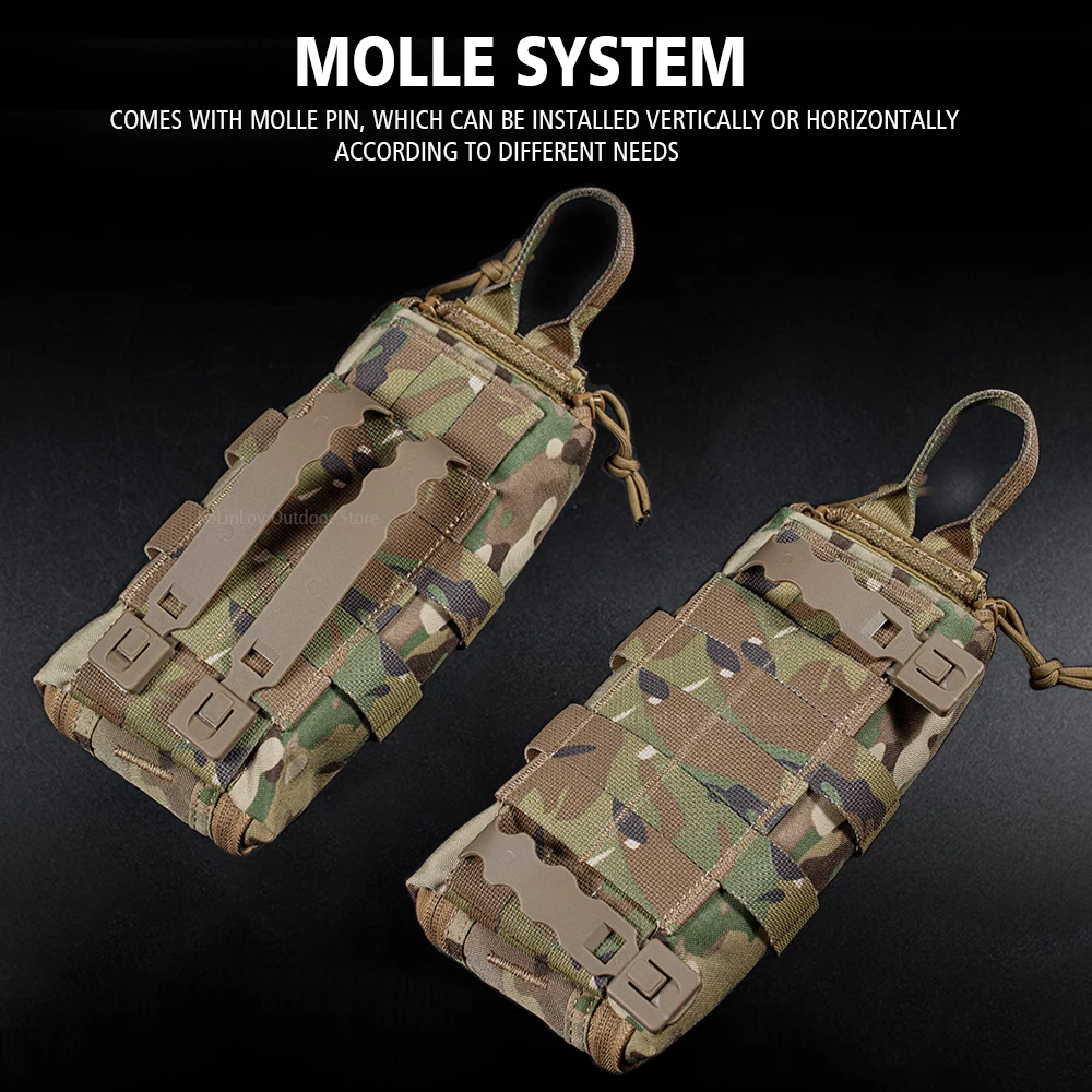 Camping First Aid Kit MOLLE Wa - Edc Carry Case ulasan dan harga