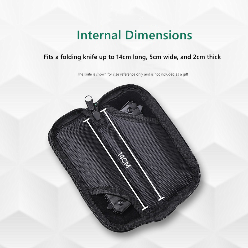EDC Knife Pouch, Nylon Folding - Edc Everyday Carry Knives ulasan dan harga