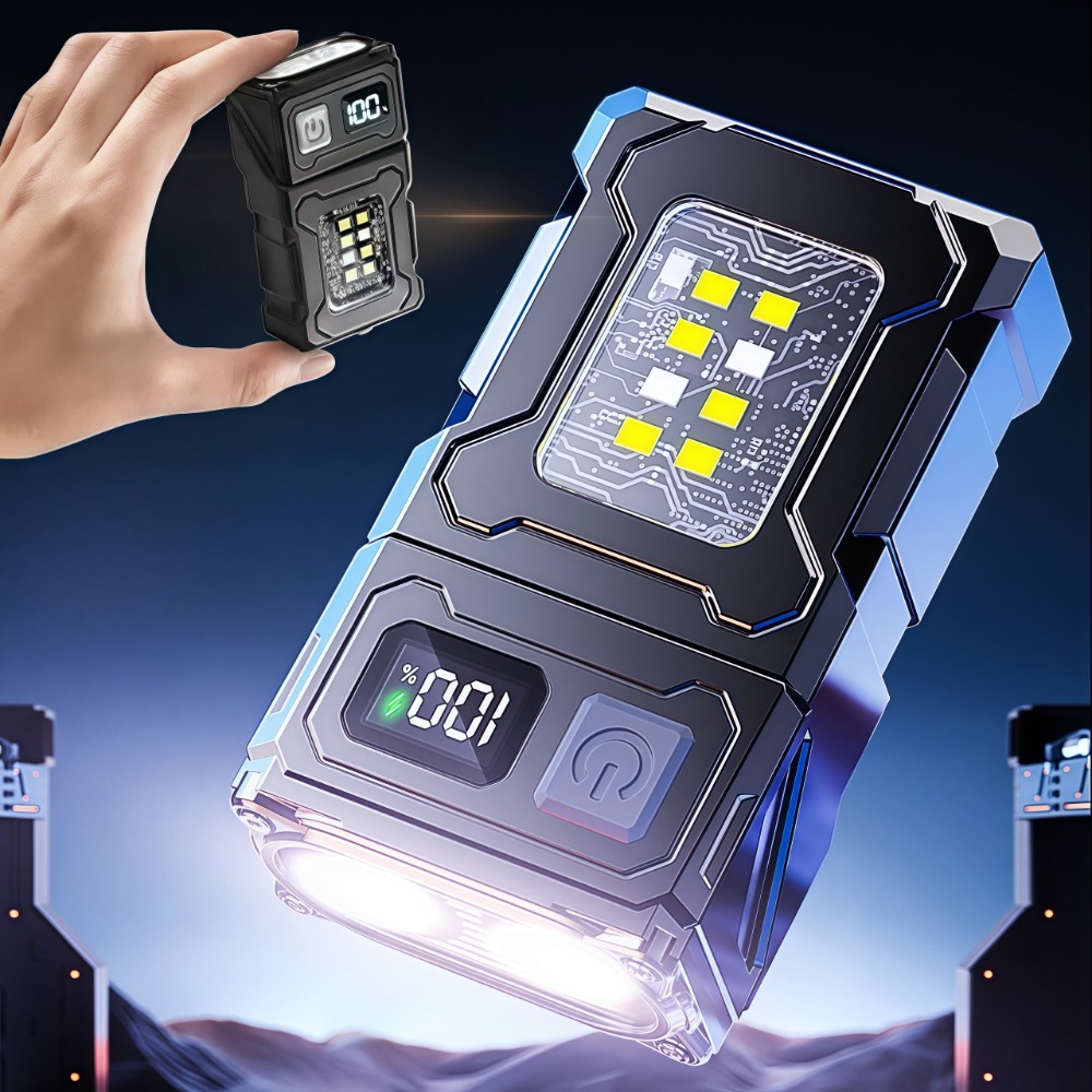 Rechargeable Mini LED Flashlig - Keychain Flashlight ulasan dan harga