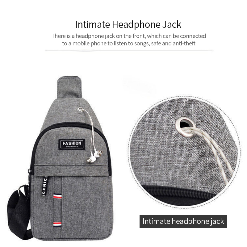 Men's Chest Bags Casual Waist  - Edc Carry Bag ulasan dan harga