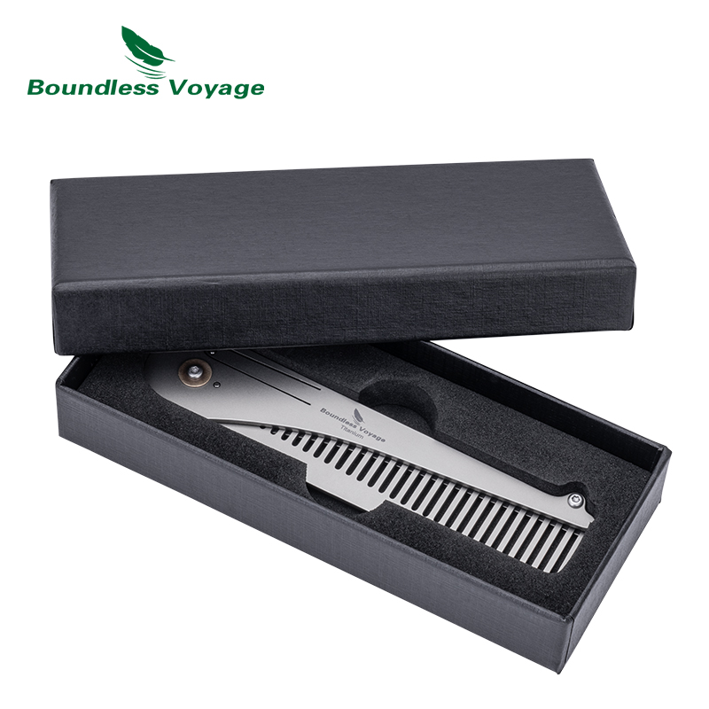 Boundless Voyage Titanium Fold - Comb Pocket Titanium ulasan dan harga