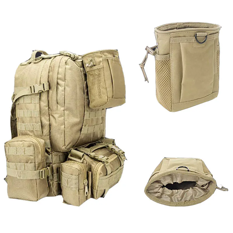 Tactical Molle Drawstring Maga - Edc Carry Case ulasan dan harga